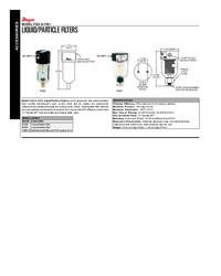 Thumbnail of document Data Sheet - 1201-3 Replacement Filter